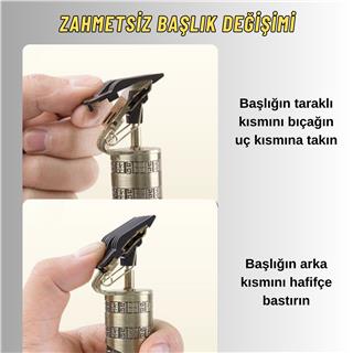 Şarjlı Traş Makinesi Metal Gövdeli Sıfır Kesim Saç Sakal Ve Vücut Çelik Bıçaklı  Traş Makinesi