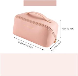 Seyahat Kozmetik Taşıma Çantası Su Geçirmez Deri Makyaj Malzeme Düzenleyici Çanta