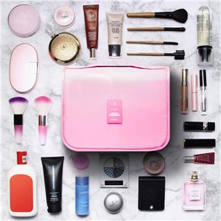 Seyahat Traş Makyaj Kişisel Bakım Kozmetik Ürünleri Çok Bölmeli Organizer Çanta