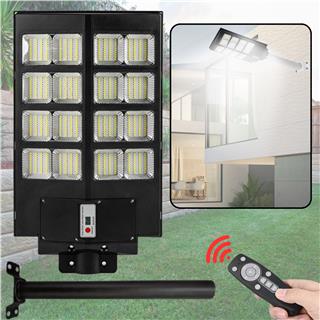 Solar Güneş Enerjili 800W Kumandalı Hareket Sensörlü 640 Led Bahçe Sokak Aydınlatma Lambası 6V/25W