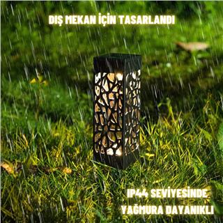 Solar Güneş Enerjili Aplik Led Lamba ile Bahçe, Veranda ve Merdivenlerinizde Şık Peyzaj Aydınlatması 6 Lı