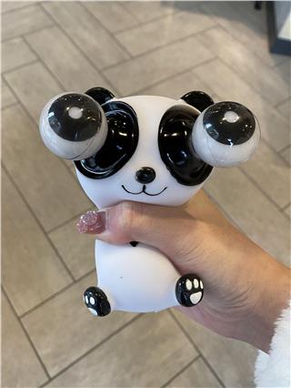 Stres Giderici Eğlenceli Patlayan Gözler Panda Oyuncak