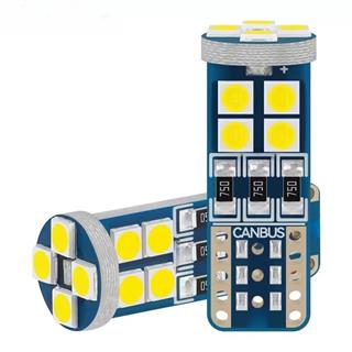 T10 Ampul Ultra Parlak 12 Led BEYAZ Led 2 ADET Plakalık Park Ve Otomobil İç Aydınlatma Ampulü 