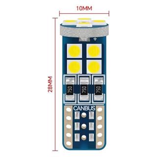 T10 Ampul Ultra Parlak 12 Led BEYAZ Led 2 ADET Plakalık Park Ve Otomobil İç Aydınlatma Ampulü 
