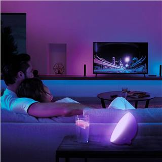 Taşınabilir Akıllı Led Masa Ve Ambiyans  Lambası Telefon Kontrollü, Şarj Edilebilir LED RGBW Lamba