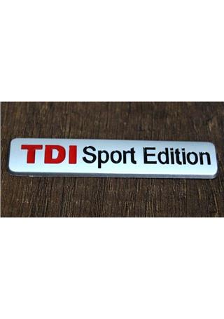 Tdı Sport Edition Metal Sticker