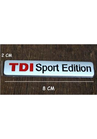 Tdı Sport Edition Metal Sticker
