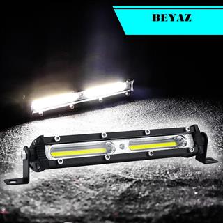 Ultra İnce Off Road Led Mini 182 mm COB 18W Led Bar Kamyon İş Makinesi Arazi Aracı Çalışma Lambası 1 Adet