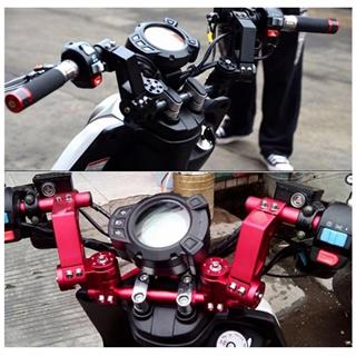 Üniversal Gidon Alüminyum Cnc Gövde 360° Ayarlanabilir Scooter Motosiklet Uyumlu Dayanıklı Ve  Hafif