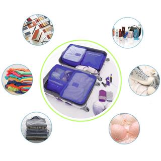 Valiz Seyahat Çanta Düzenleyici 6 Parça Seyahat Bavul Düzenleyici Organizer Set