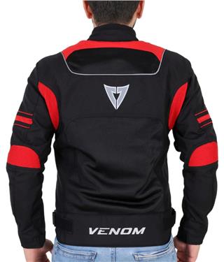 VENOM CEKET SPIN SİYAH-KIRMIZI / L