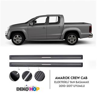 Volkswagen Amarok Elektrikli Yan Basamak Seti 2010-2017 Arası Uyumlu