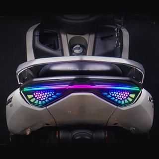 Yamaha Nmax 155 Rgb Stop Far Animasyonlu Uzaktan Kumandalı Renk Işık Kontrolü Sinyal Fren Destekli