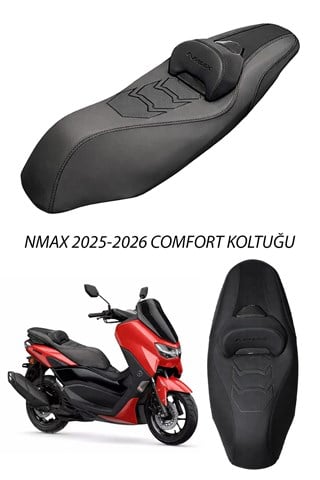 Yamaha NMAX Uyumlu 2025 Sonrası Comfort Koltuk Spor Tasarım