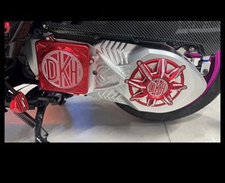 Yamaha XMAX 250/300 CNC Aluminyum Debriyaj Kapağı 