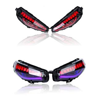 Yamaha XMAX 300 RGB LED Stop 2024-2025 Uyumlu Animasyonlu Çok Modlu Selamlamalı Arka Far