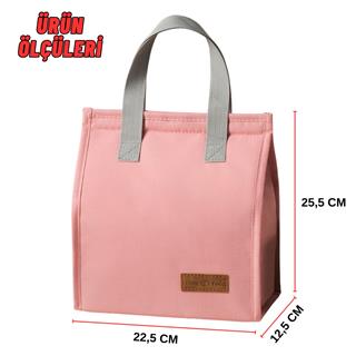 Yemek Taşıma Beslenme Ve Piknik Çantası Sıcak Soğuk Isı Tutucu Günlük İş Yeri Yemek Çantası