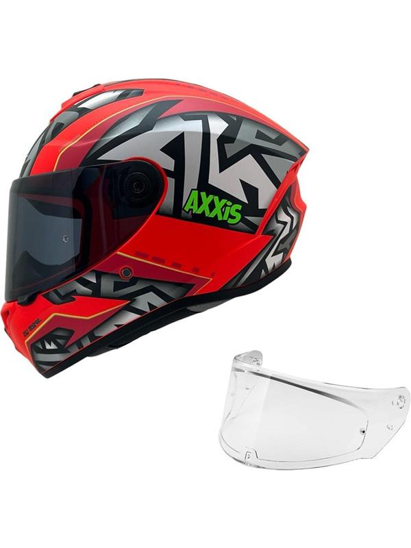 AXXIS DRAKEN S JOLLY C5 MATT RED /L