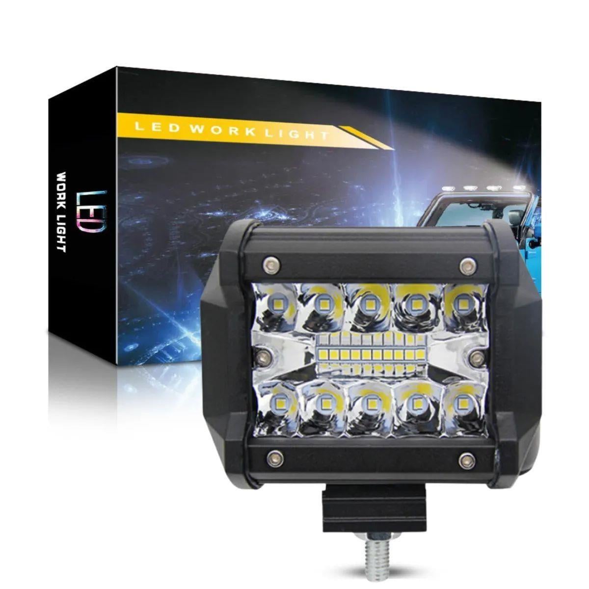 20 Led Çalışma Lambası 60 W Ultra Parlak Off Road Motosiklet Kamyon Sis Farı 12-24 V