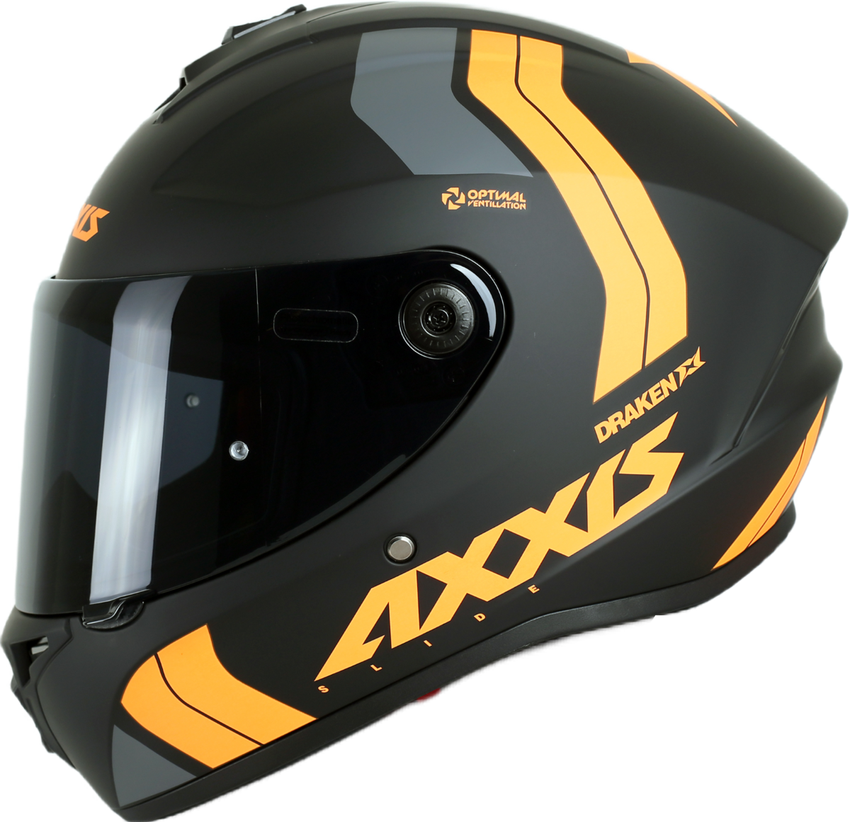 AXXIS DRAKEN S SLIDE B4 MAT FLUORORANGE / L