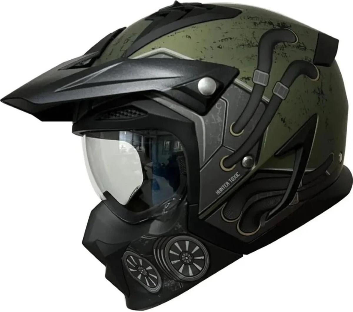 AXXIS HUNTER SV TOXIC C6 MATTGREEN / L