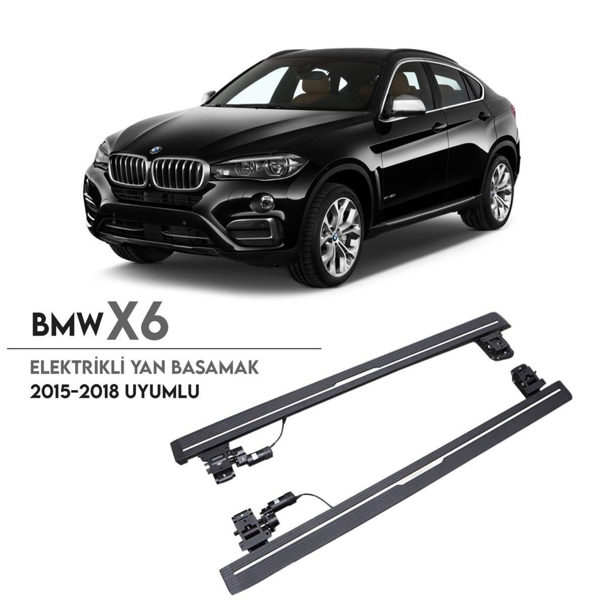 BMW X6 F16 Elektrikli Basamak Seti 2015-2018 Arası Uyumlu