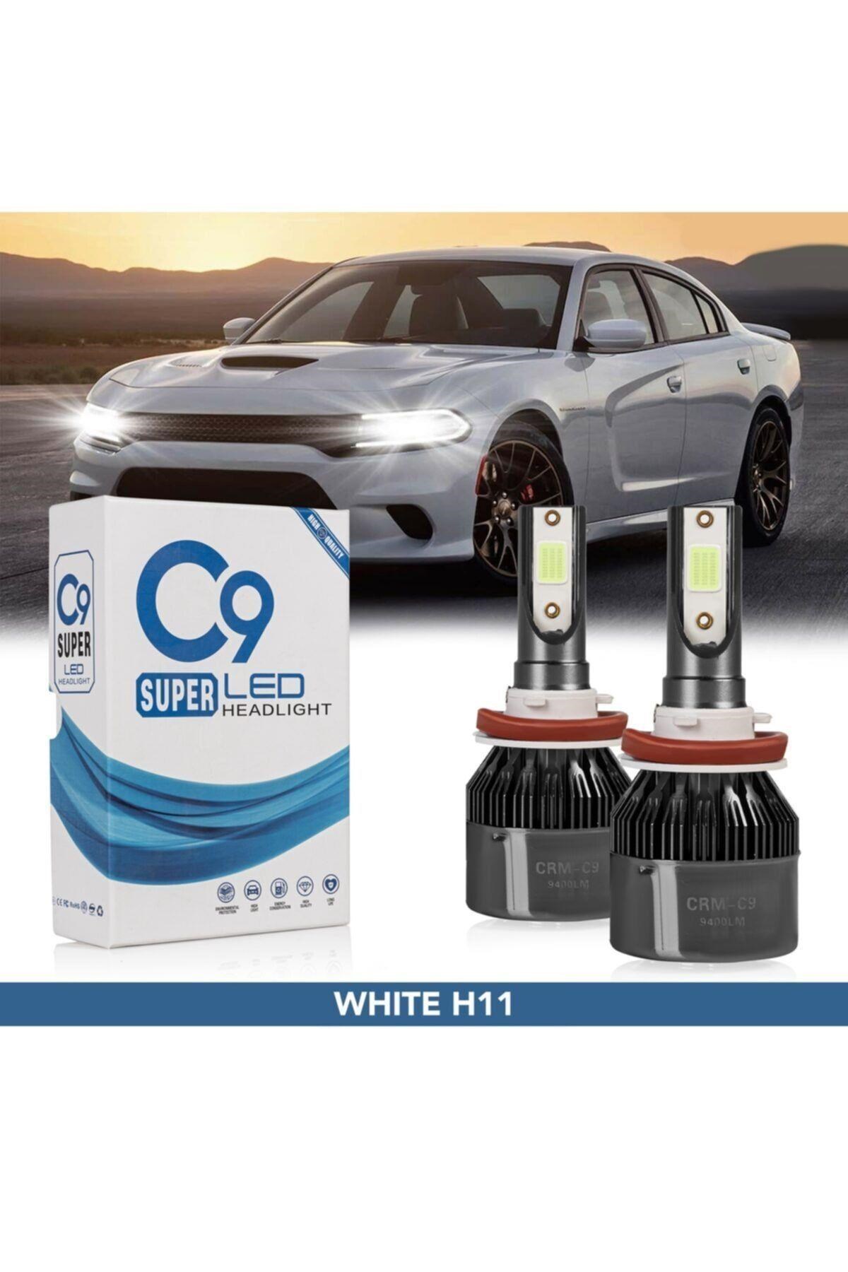 C9 Led Xenon BEYAZ Zenon Far Ampulü H11