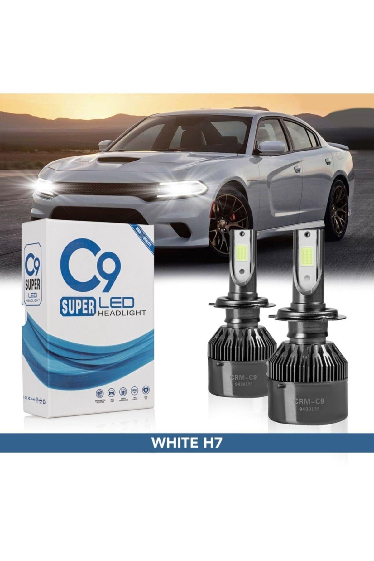 C9 Led Xenon BEYAZ Zenon Far Ampulü H7