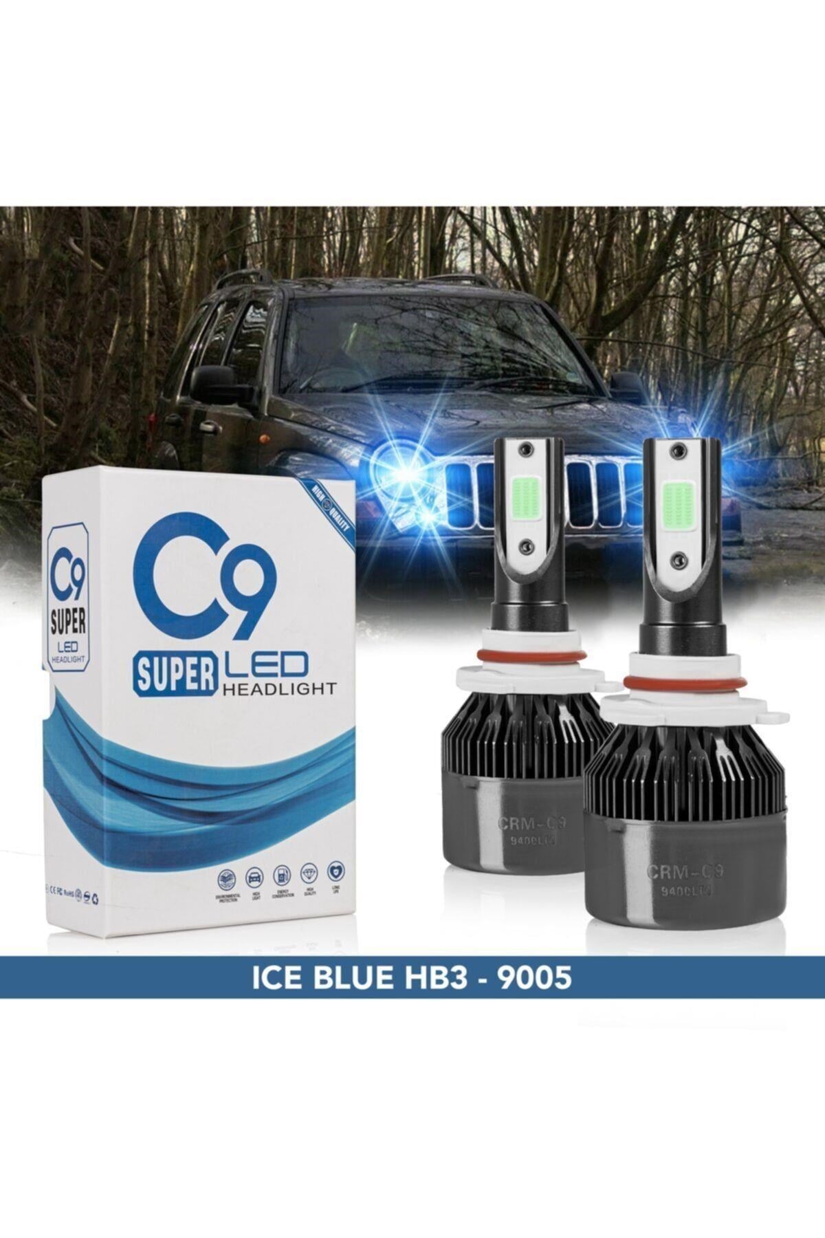 C9 Led Xenon BUZ MAVİ Zenon Far Ampulü 9005