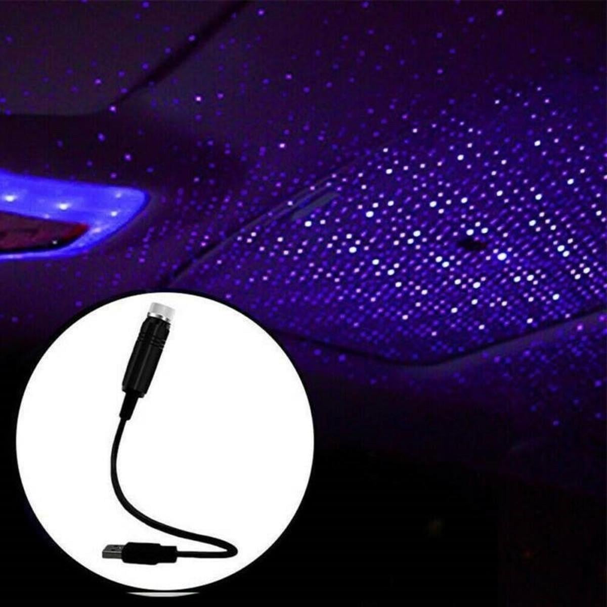 Dekoratif Lazer Usb Taşınabilir Led Animasyon Eğlence Lambası MAVİ