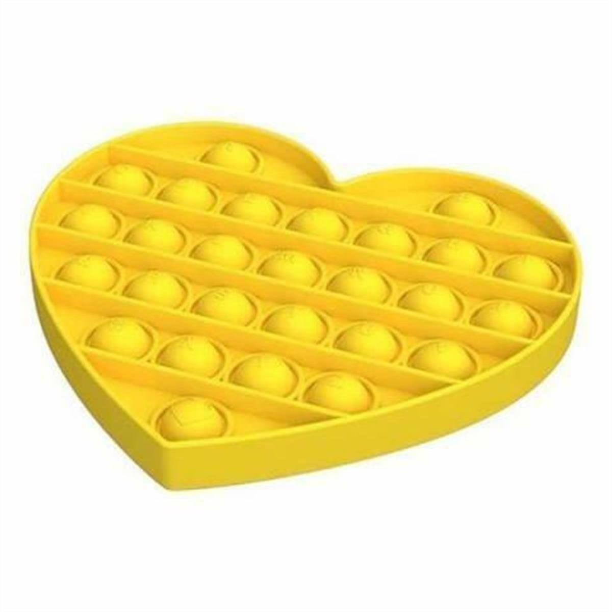 Kalp Pop İt Push Bubble