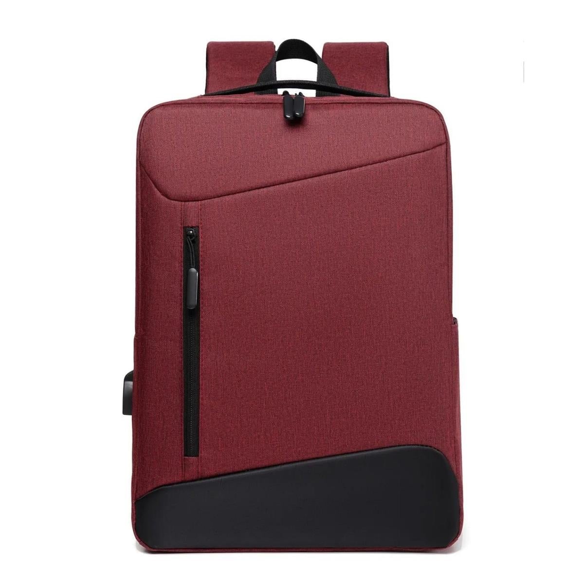 Laptop Notebook Sırt Çantası Günlük Kullanım Okul Öğrenci İş Evrak Çantası Usb Çıkışlı