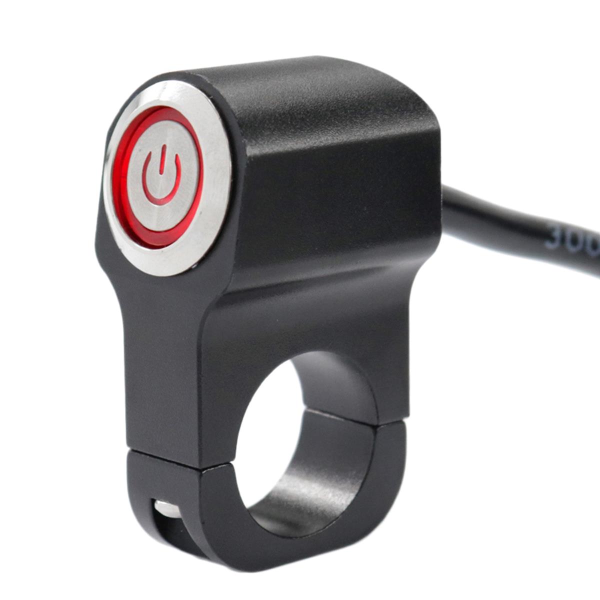 Motosiklet Led Far Aç Kapa Metal Anahtar Tekli Buton Swich 2 modlu