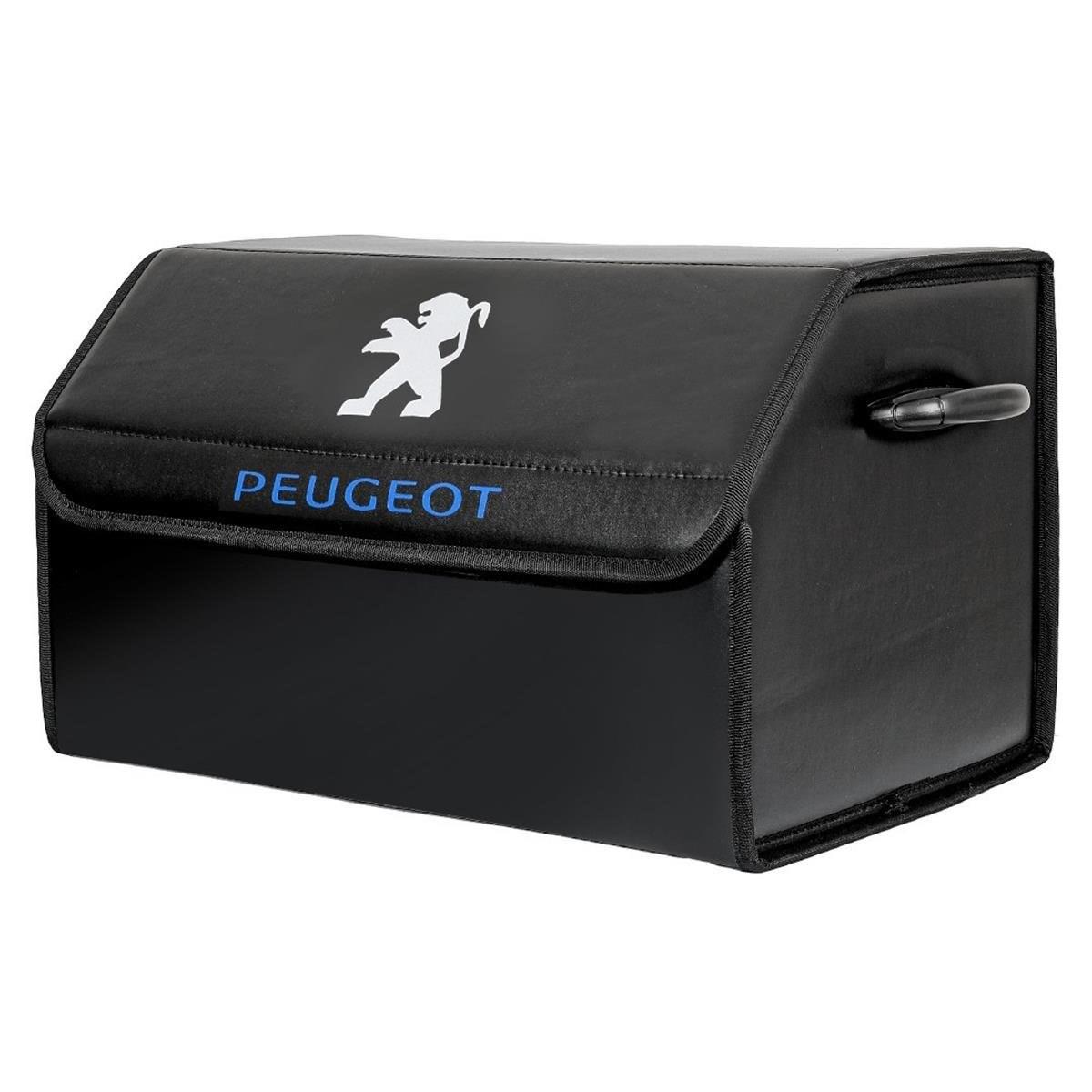 Oto Bagaj Organizeri Peugeot Uyumlu Deri Bagaj Kutu Çanta