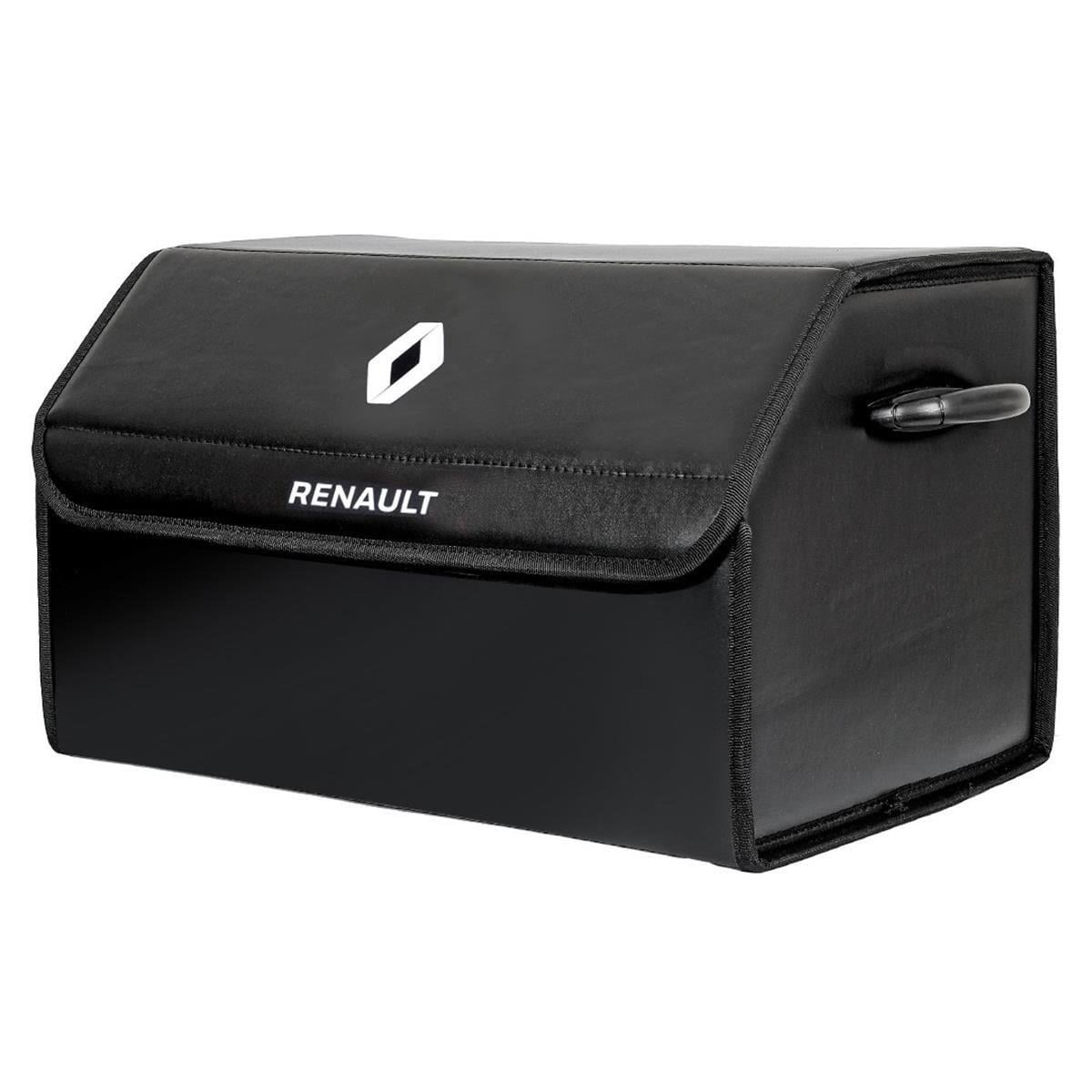 Oto Bagaj Organizeri Renault Uyumlu Deri Bagaj Kutu Çanta