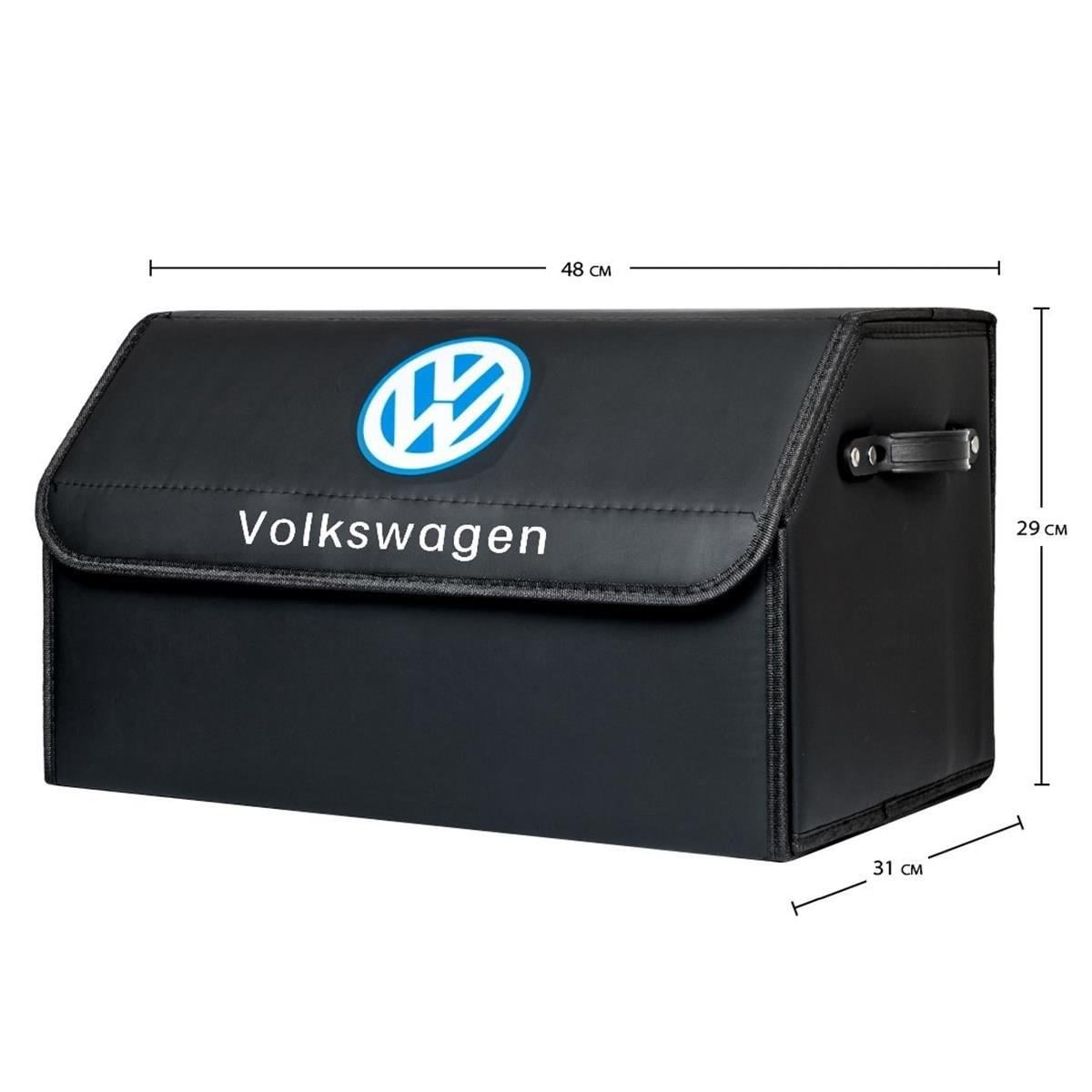 Oto Bagaj Organizeri Volkswagen Uyumlu Deri Bagaj Kutu Çanta