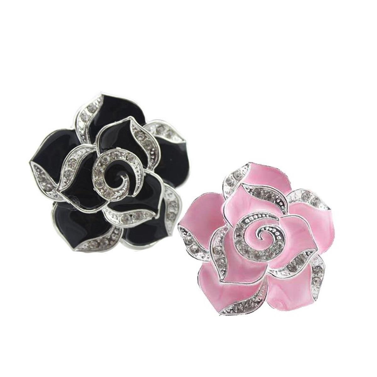 Oto Kokusu Parfümü Kalorifer Petek Kokusu ROSE STYLE Yeni Dizayn Siyah