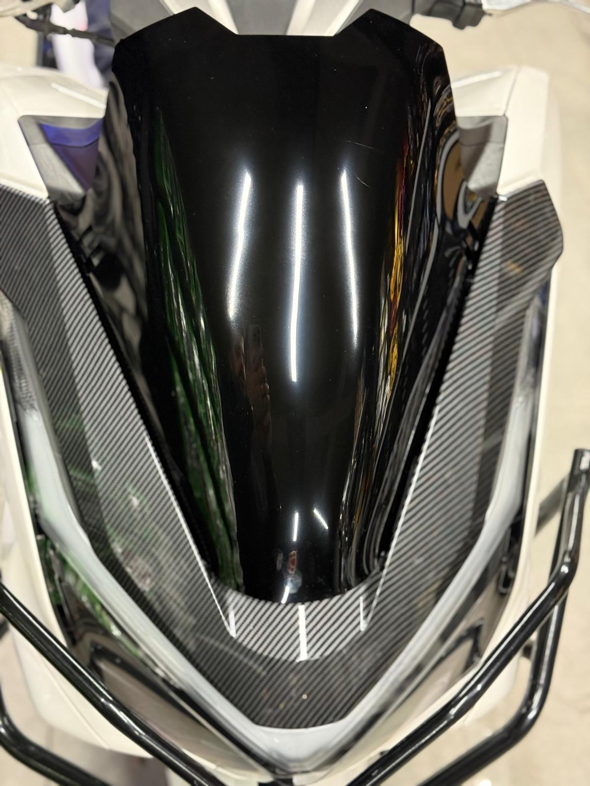 PCX 2025 Model Kısa Spor Cam Siyah Renk