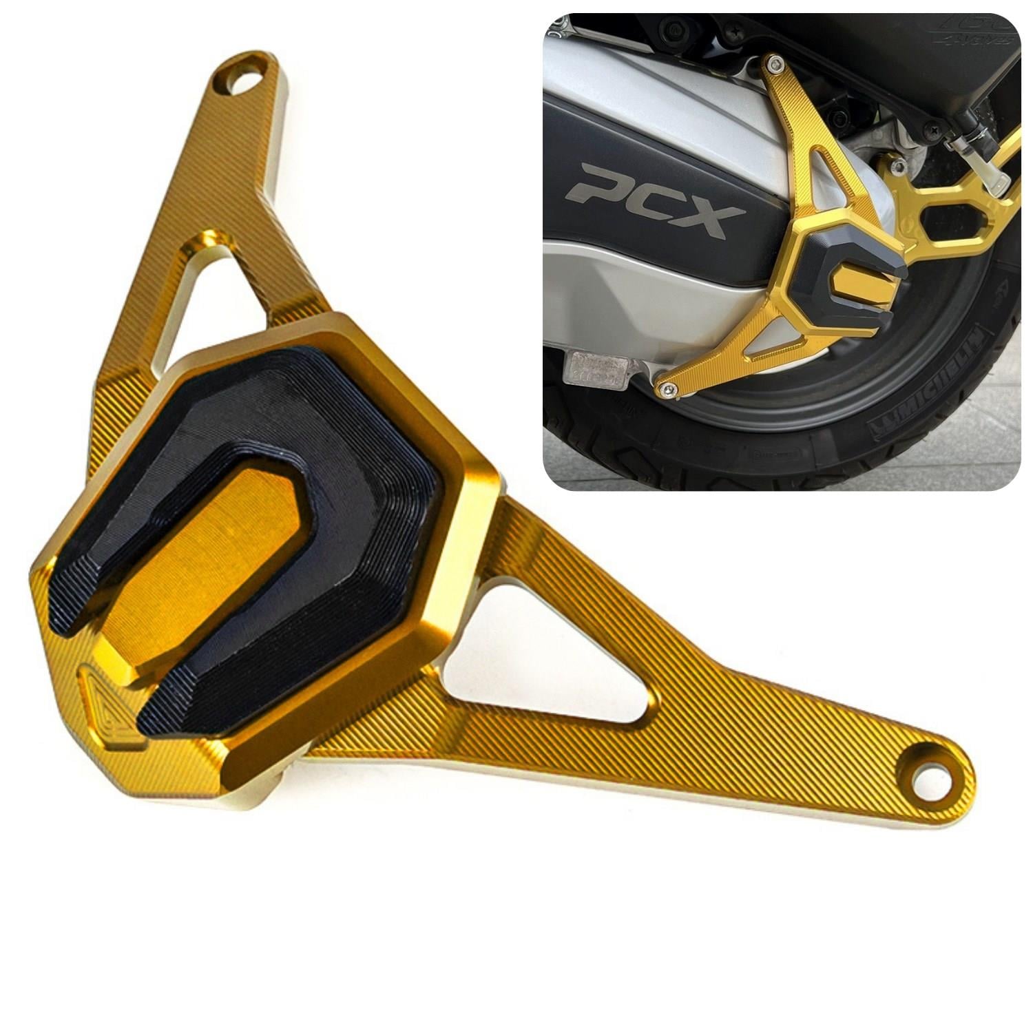 PCX KARBON ÖN KALİPER KORUMA SARI