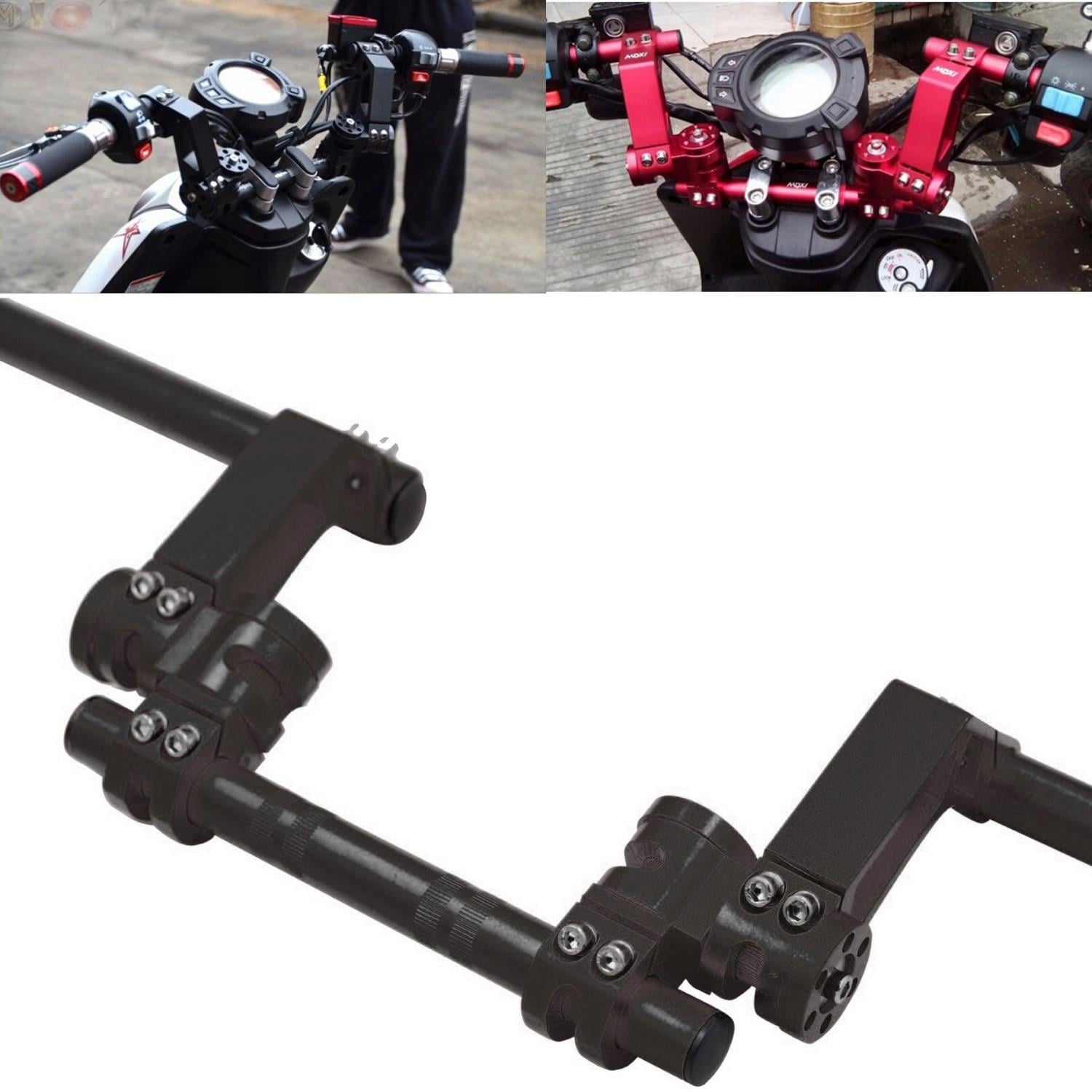 Üniversal Gidon Alüminyum Cnc Gövde 360° Ayarlanabilir Scooter Motosiklet Uyumlu Dayanıklı Ve  Hafif