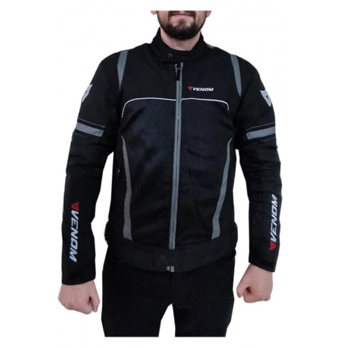 VENOM CEKET SPIN SİYAH-GRİ / L