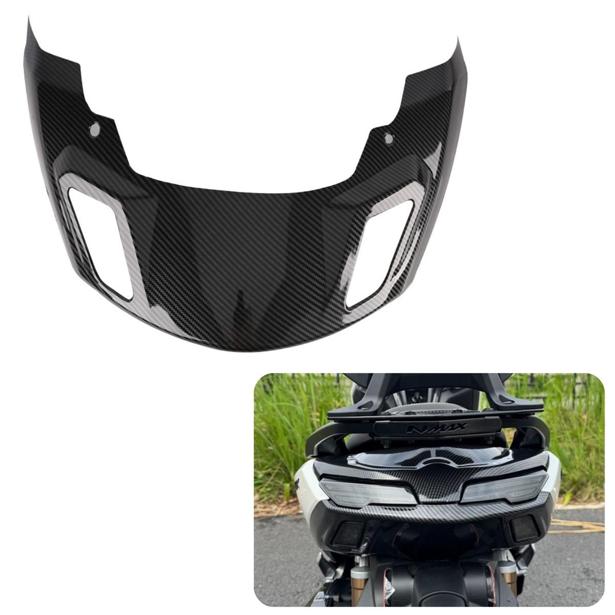 Yamaha NMAX 2025 Arka Stop Çevresi Karbon Kapak