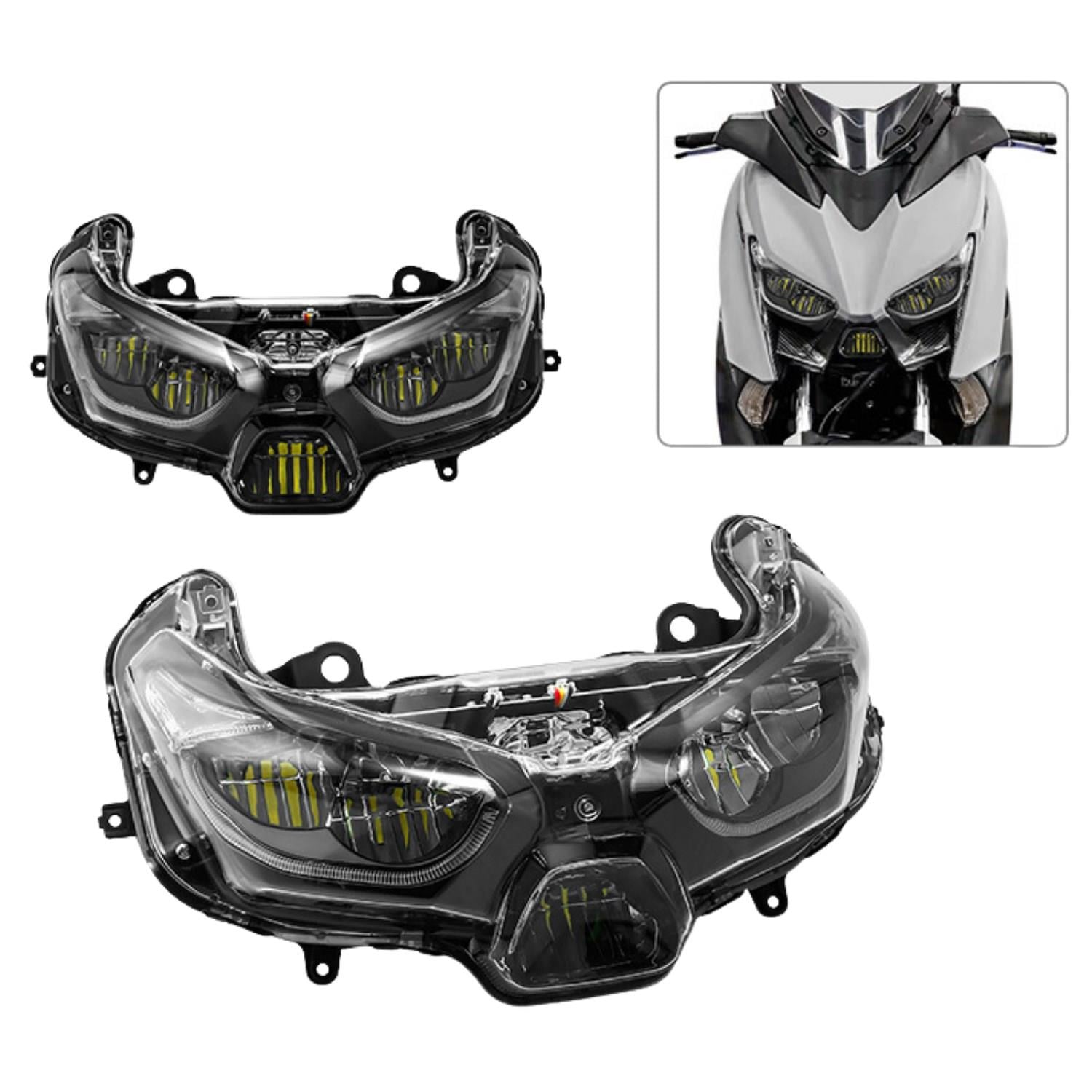 Yamaha XMAX 250 300 Ön Far 2017 2022 Model Tam Uyumlu Premium Kalite