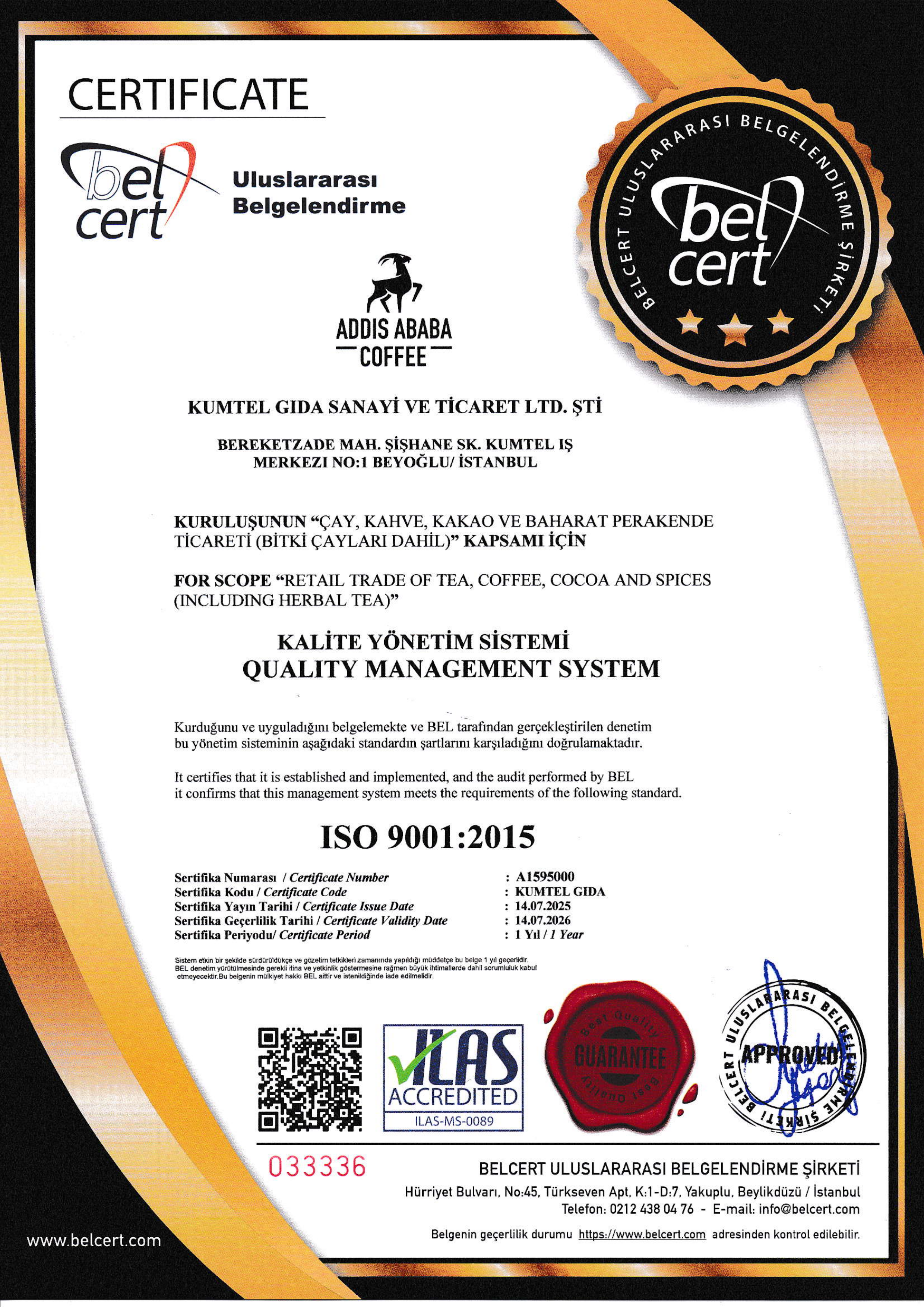 EYDEP Sertifikası