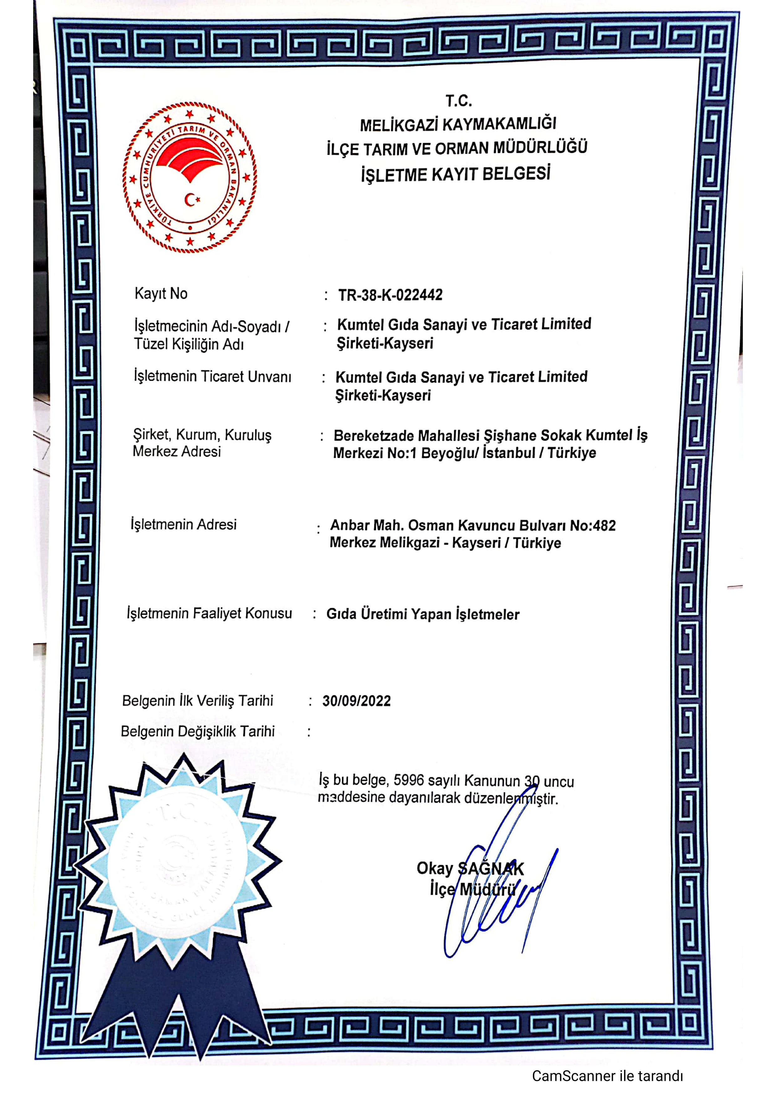 ISO 27001 Sertifikası