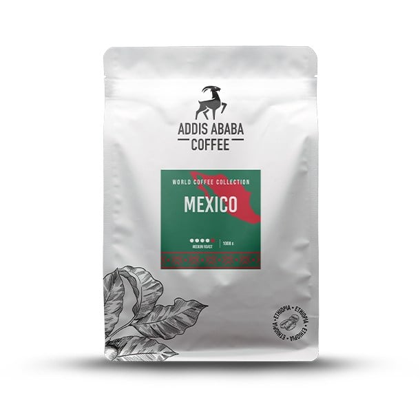 Addis Ababa Coffee - Dünya  Kahvesi - Arabica - Meksika - 1000 Gr. 