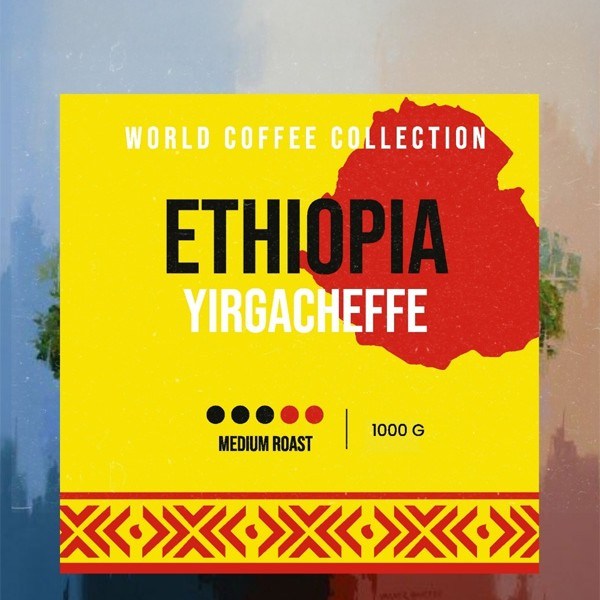 Addis Ababa Coffee - Dünya  Kahvesi - Arabica - Etiyopya Yirgacfee - 1000 Gr. 