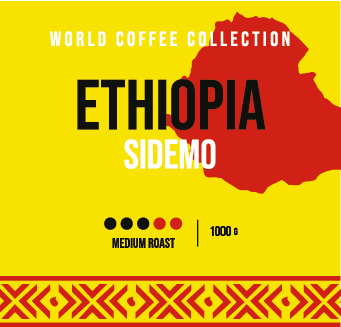 Addis Ababa Coffee - Dünya  Kahvesi - Arabica - Etiyopya Sidamo - 1000 Gr. 