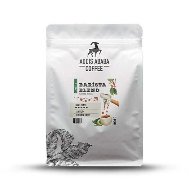 Addis Ababa Coffee - Özel Blend - Barista Blend - Koyu Kavrum - 1000 Gr.