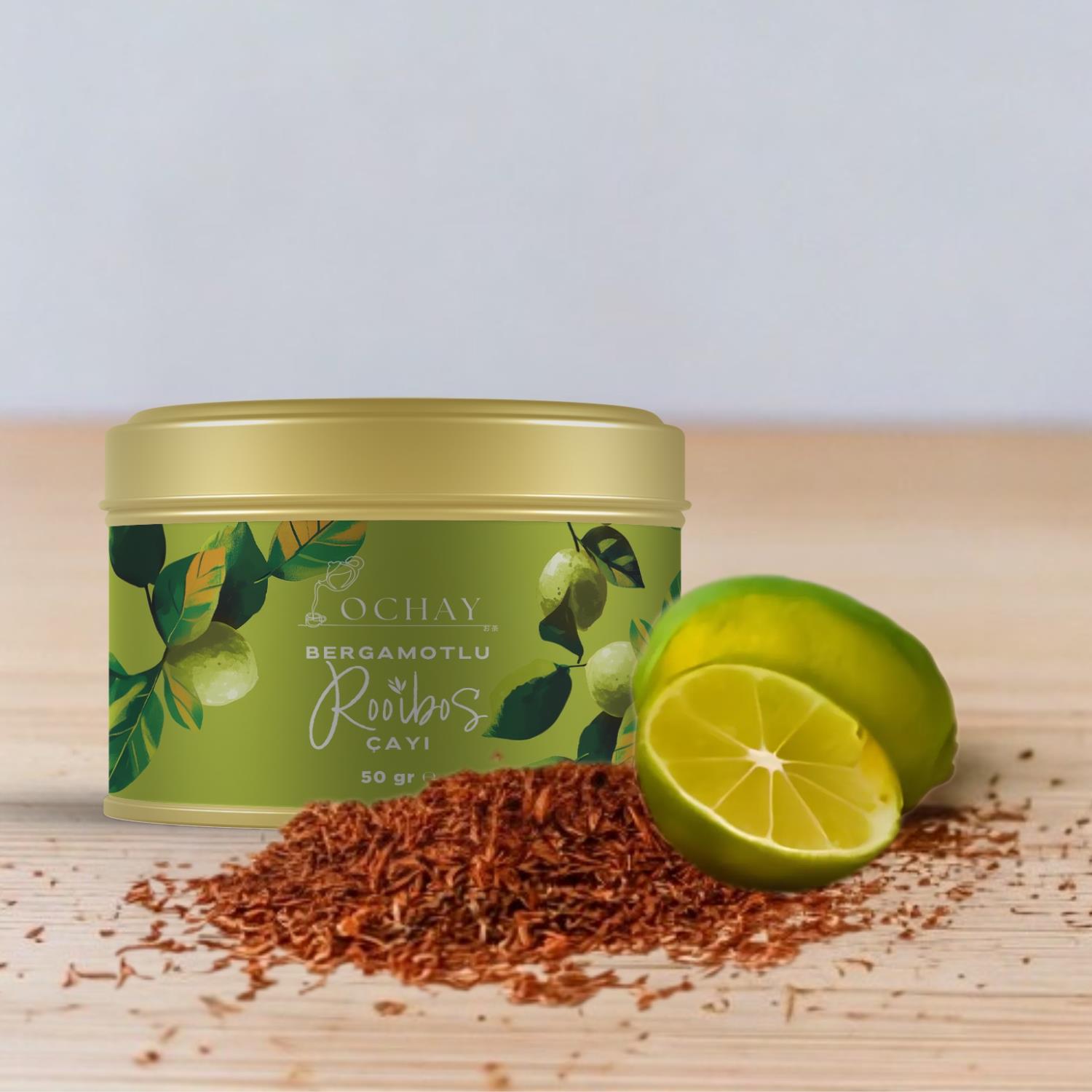 Bergamutlu Rooibos Çayı 50 Gram